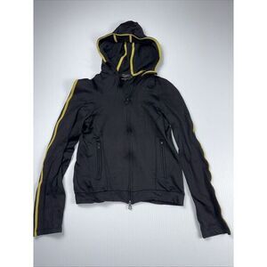 Weekend Max Mara Kids  Full Zip Hoodie Sz M Black Yellow‎